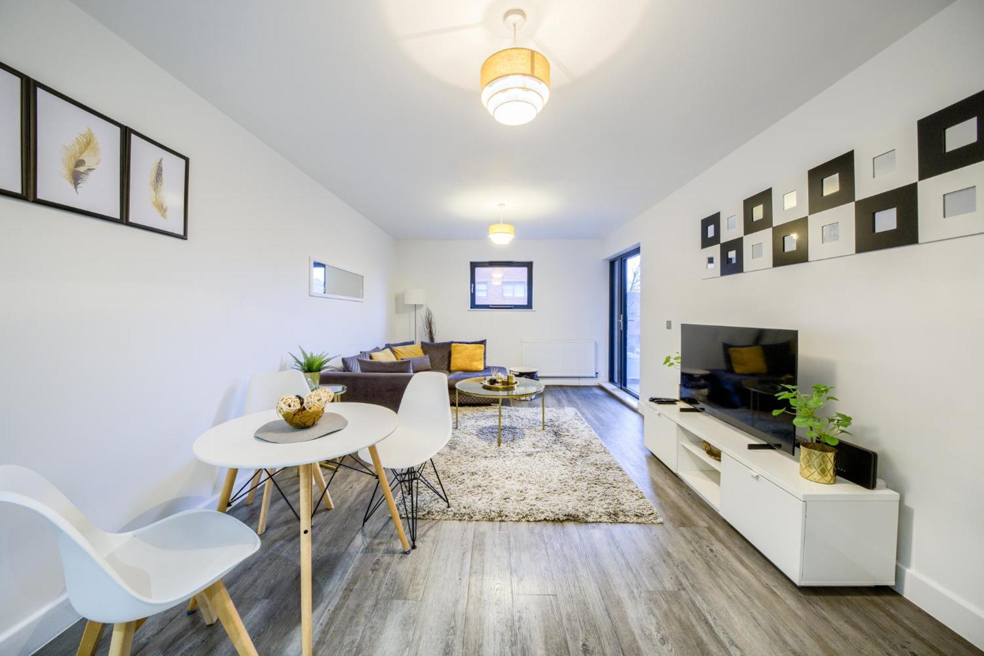 Modern 2 Bed Apartment With Central Location Birmingham Exterior foto